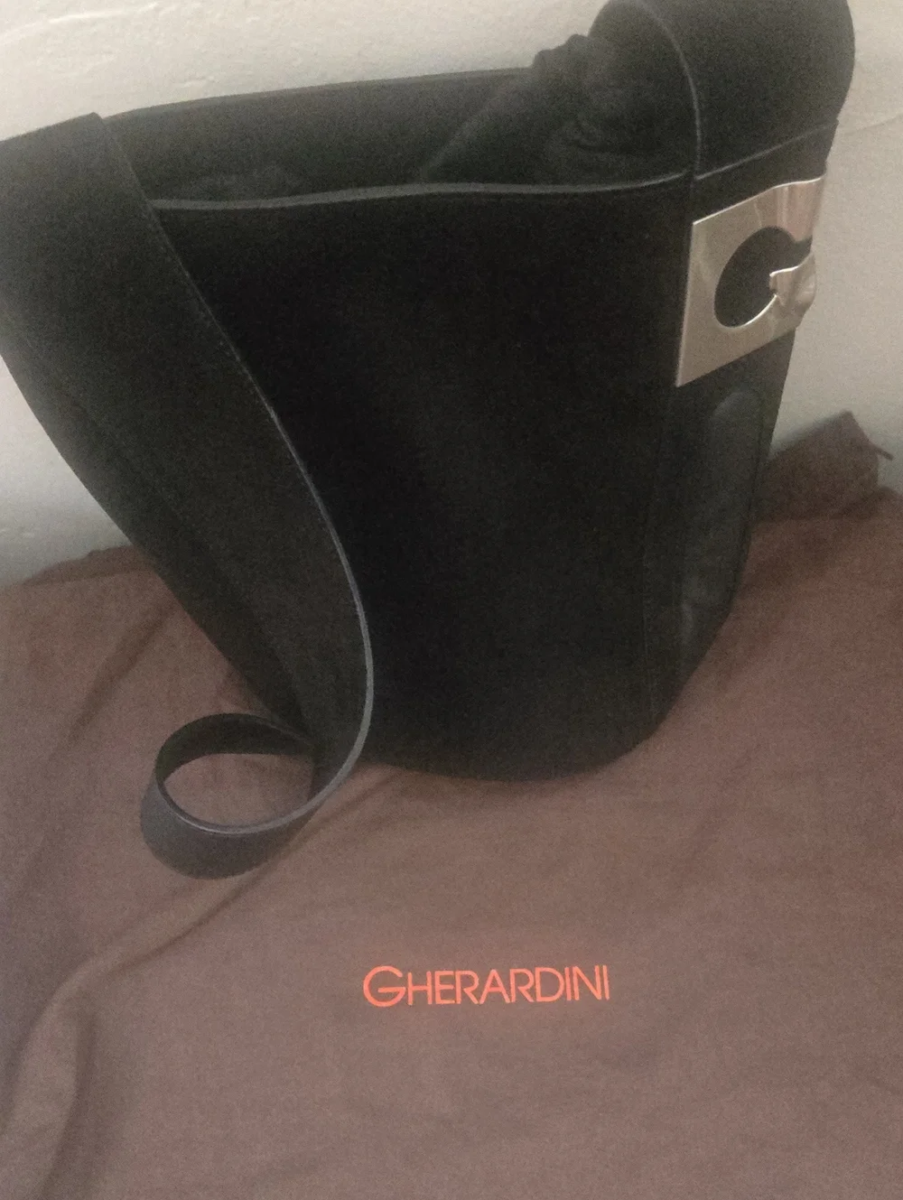 Black Men's Crossbody Bag